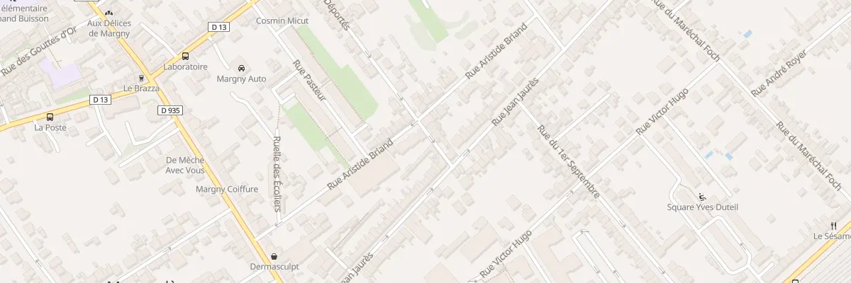 Plan du 212 Rue Aristide Briand à Margny-lès-Compiègne