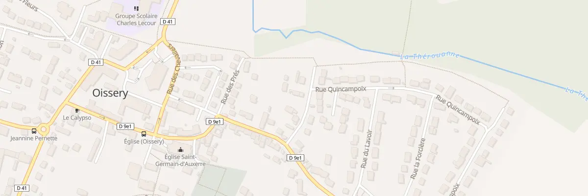 Plan du 5 Rue Pencheret à Oissery