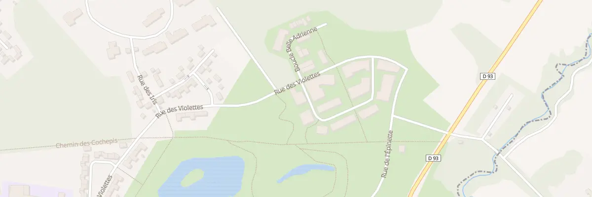 Plan du 2 Rue Boucle Belle Adrienne à Magny-le-Hongre
