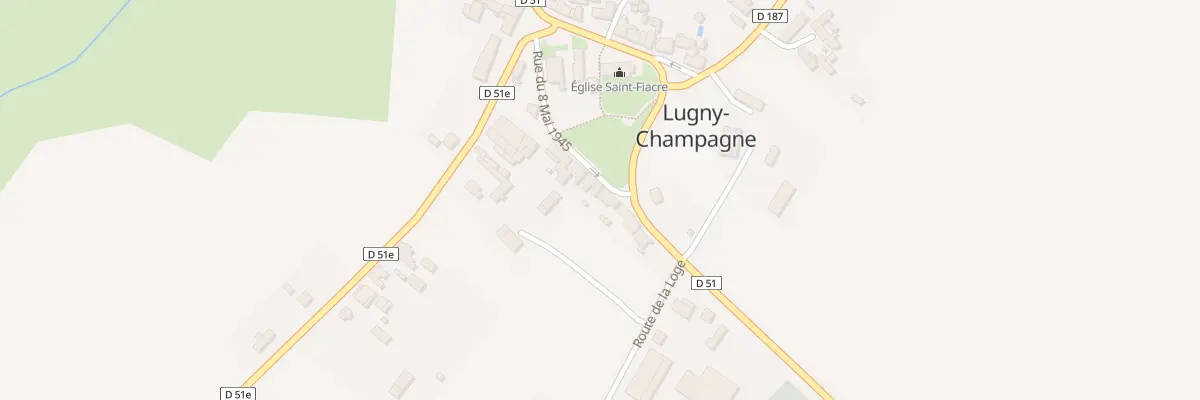 Plan du 14 Rue du 8 Mai 1945 à Lugny-Champagne