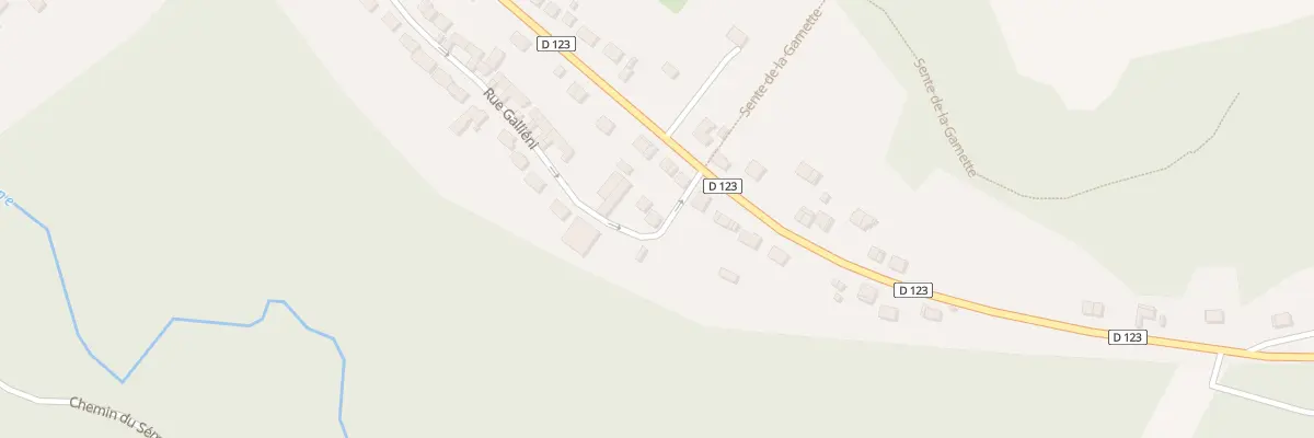 Plan du 320 Rue Galliéni à Béthisy-Saint-Martin