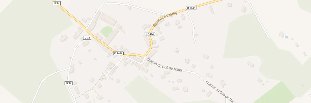 Plan du 2 Rte de Fontenay à Chaumes-en-Brie
