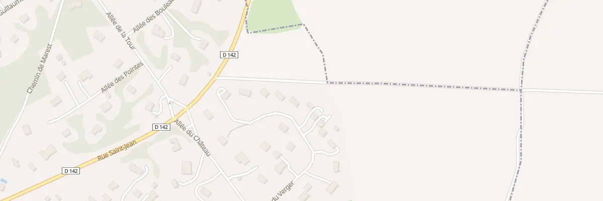 Plan du 12 Vge du Verger à Villers-sur-Coudun