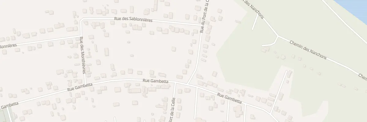 Plan du 83B Rue du Port de la Celle à Saint-Mammès