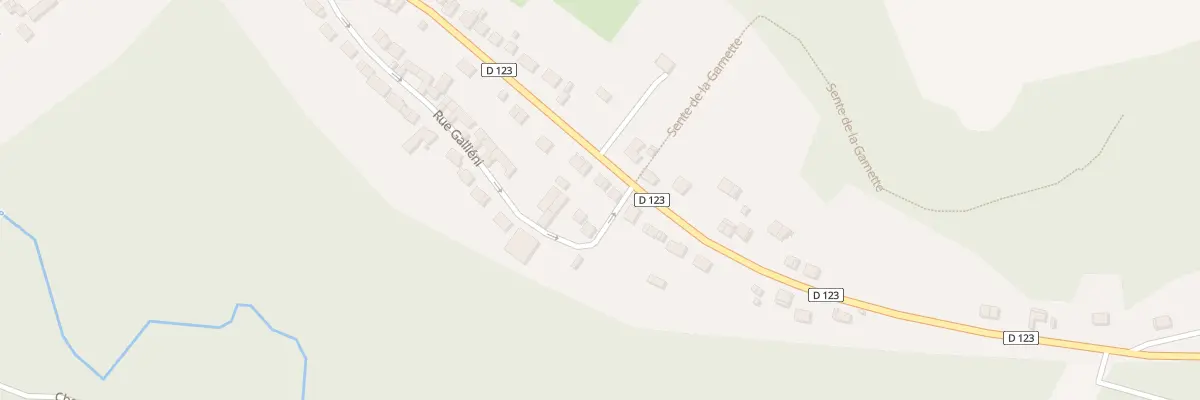 Plan du 555 Rue de Crépy à Béthisy-Saint-Martin