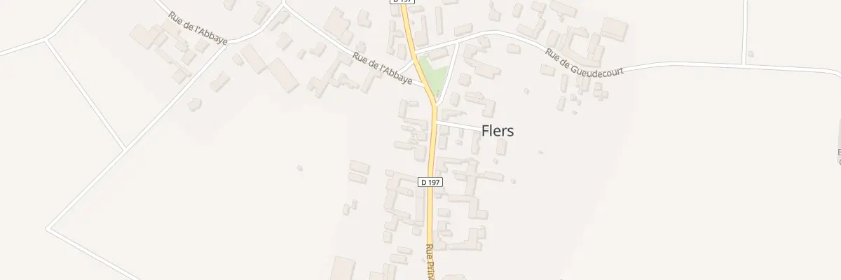 Plan du 6 Rue Principale à Flers