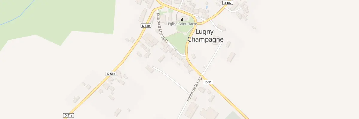 Plan du 16 Rue du 8 Mai 1945 à Lugny-Champagne