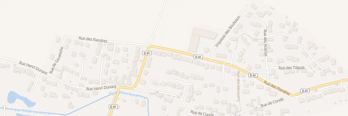 Plan du 14 Rue des Flandres à Oissery