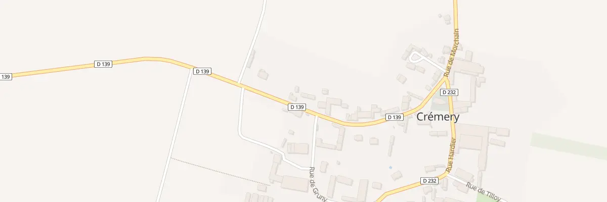 Plan du 24 Rue de l’Eglise à Crémery