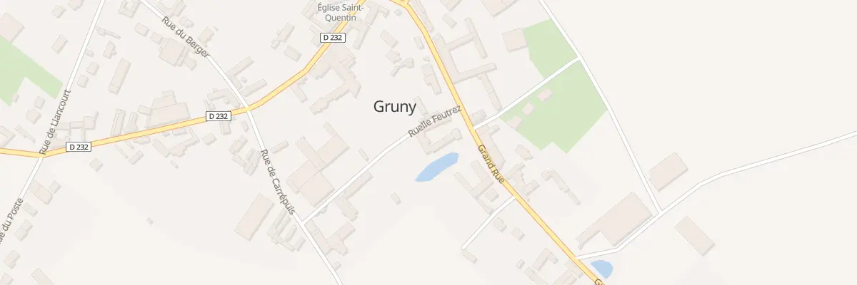 Plan du 5001 Rle Feutrez à Gruny