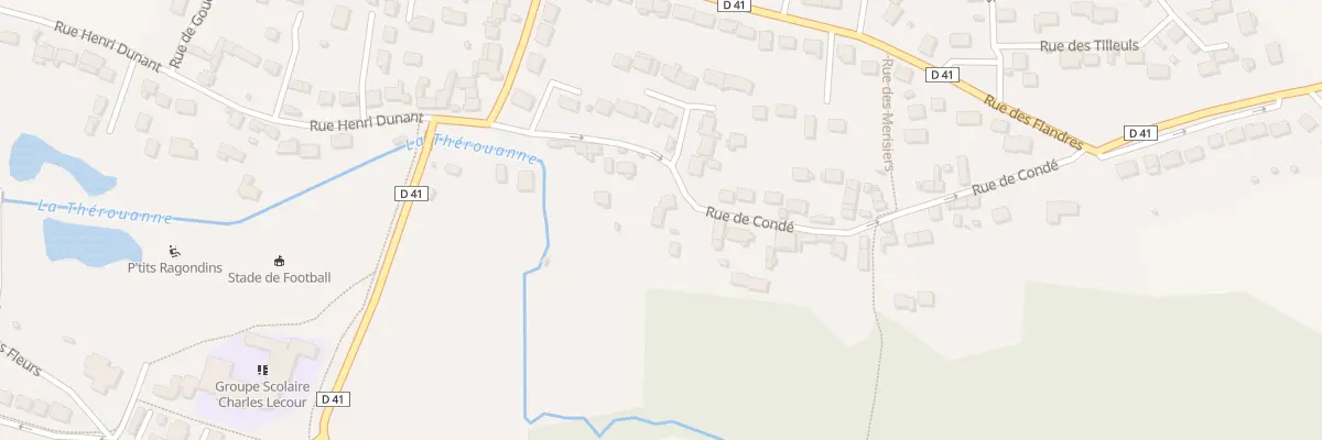 Plan du 10 Rue de Conde à Oissery