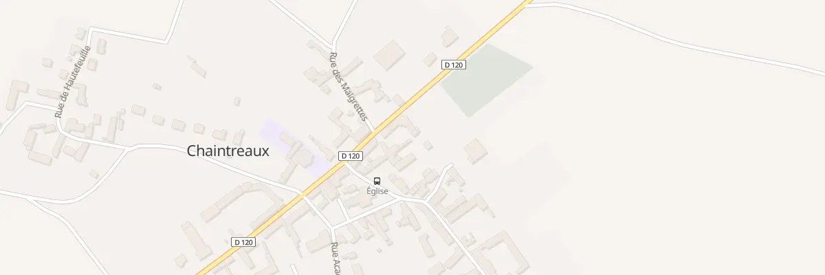 Plan du 20 Rue de la Mairie à Chaintreaux