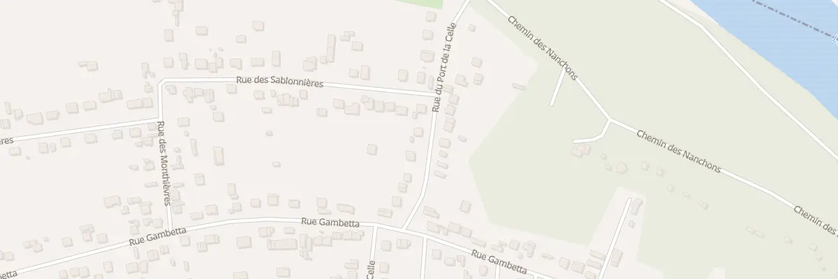 Plan du 90 Rue du Port de la Celle à Saint-Mammès