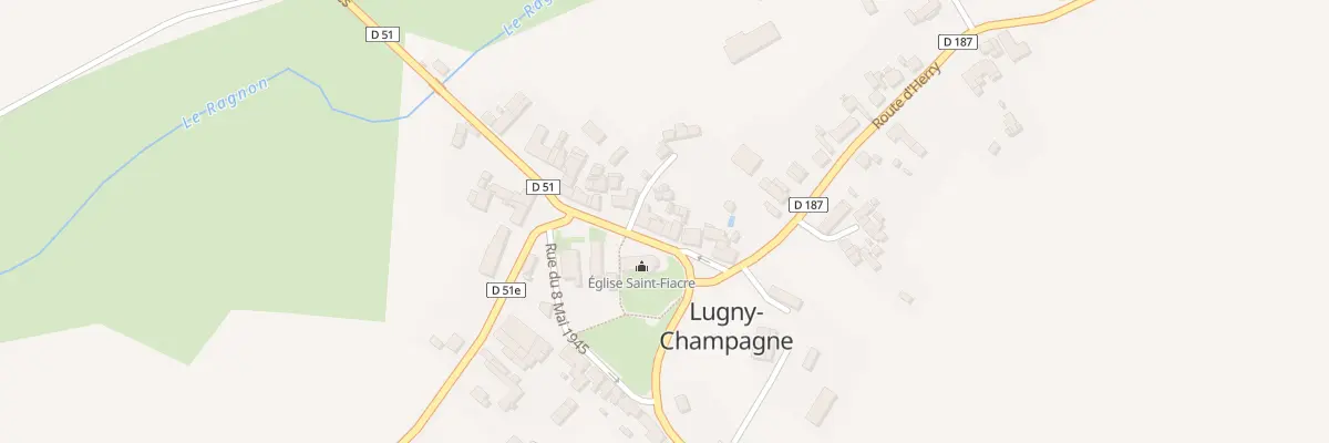 Plan du 19 Rue du 11 Novembre à Lugny-Champagne