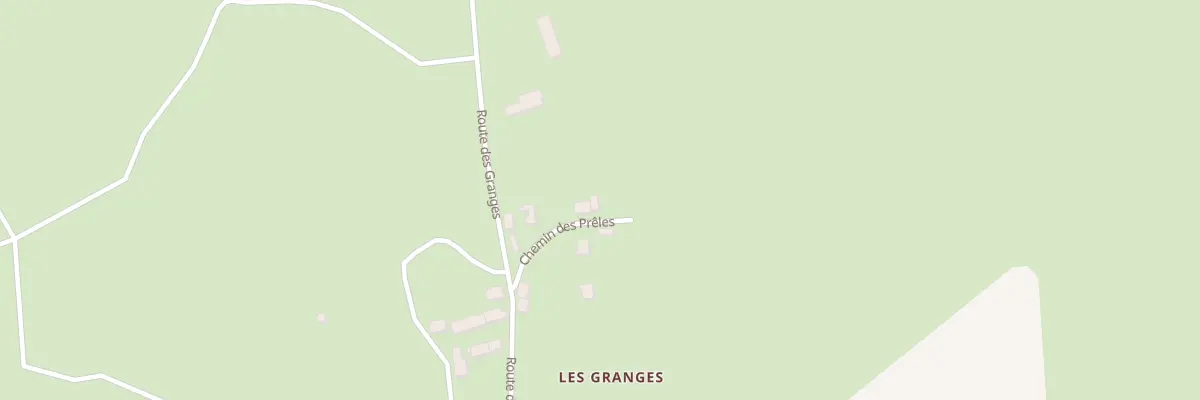 Plan du 5001 Les Granges à Hyds