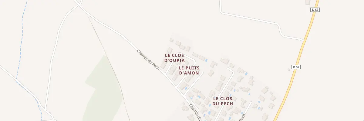 Plan du 4 Lot le Clos d’Oupia à Pouzols-Minervois