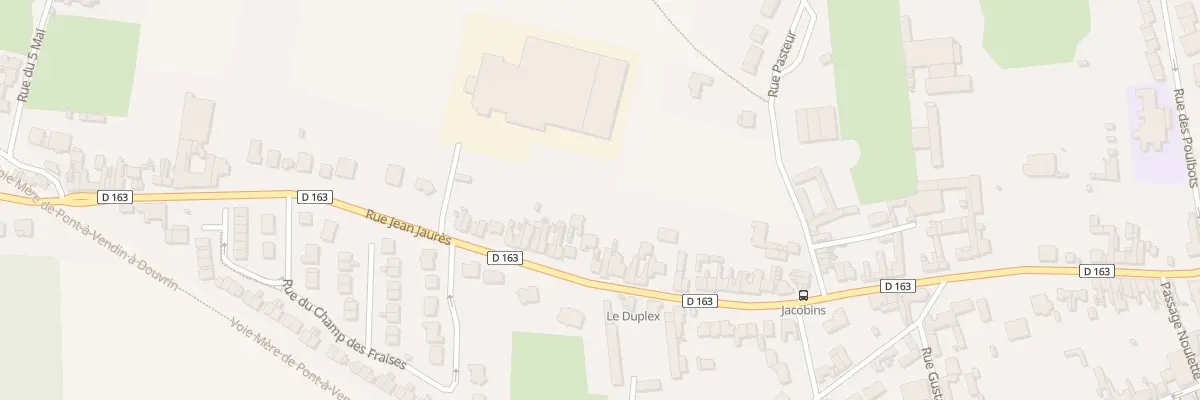 Plan du 71B Rue Jean Jaurès à Douvrin