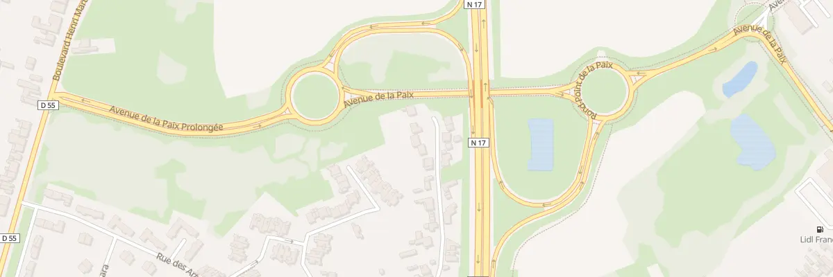 Plan du 65 Rue Emile Michel à Avion
