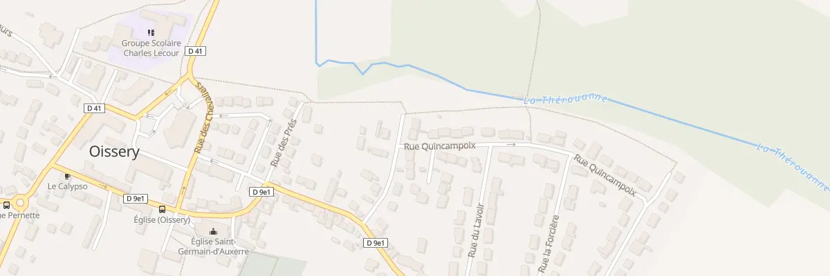 Plan du 18 Rue Pencheret à Oissery