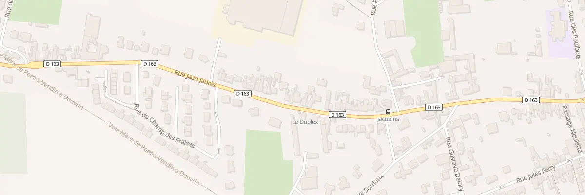 Plan du 69 Rue Jean Jaurès à Douvrin