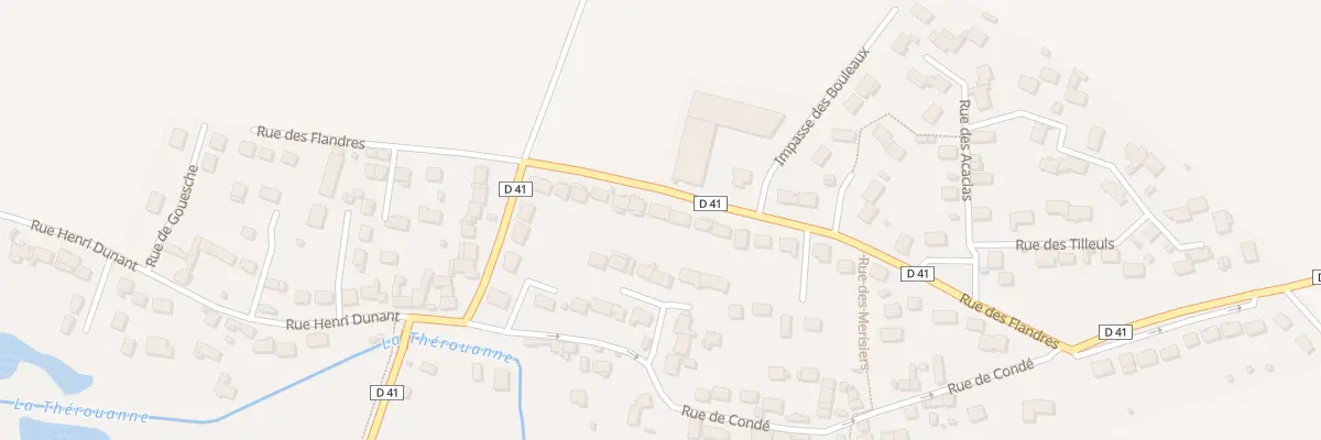 Plan du 18 Rue des Flandres à Oissery