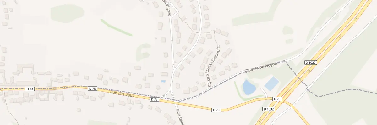 Plan du 8 Rue Copeau à Giraumont