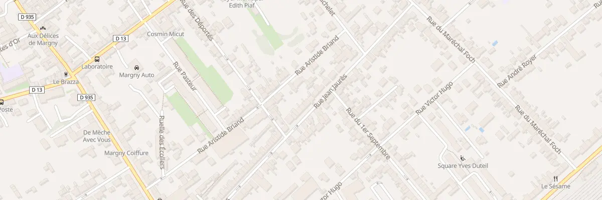 Plan du 285 Rue Jean Jaurès à Margny-lès-Compiègne