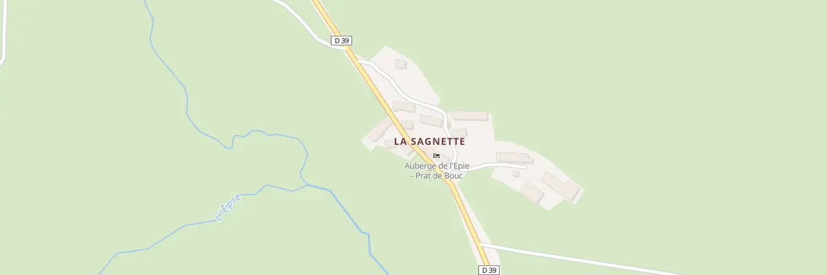 Plan du 5242 La Sagnette à Paulhac