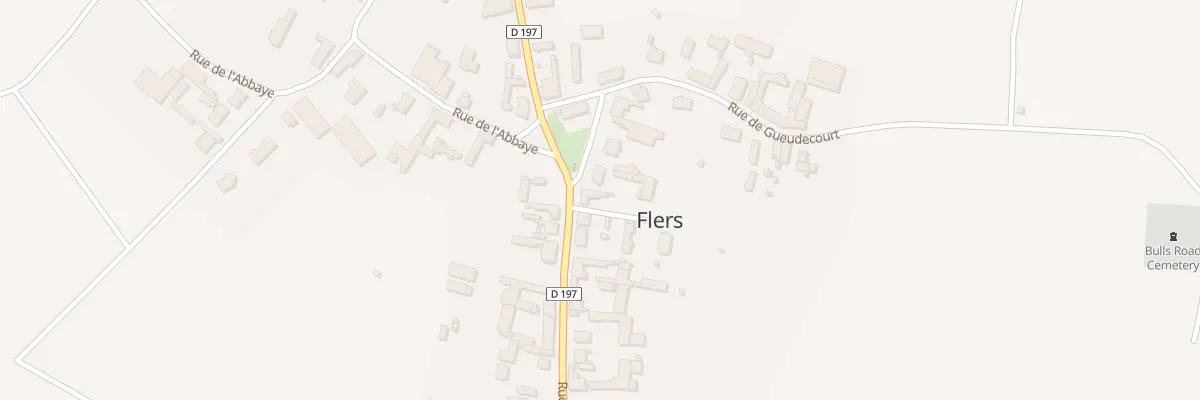 Plan du 1 Rue Principale à Flers