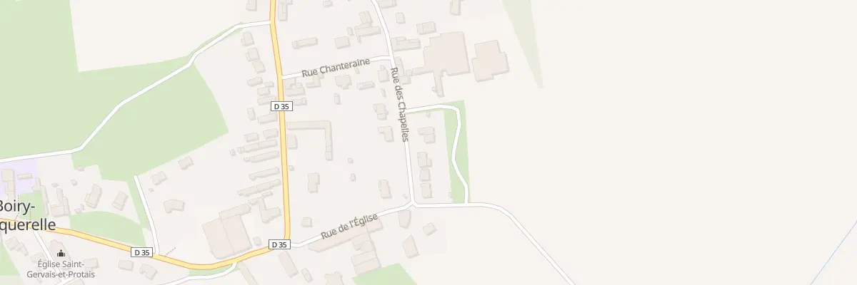 Plan du 9 Rue des Chapelles à Boiry-Becquerelle