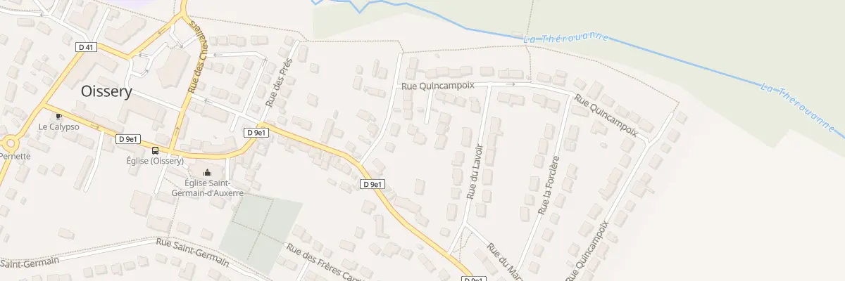 Plan du 39 Rue Quincampoix à Oissery