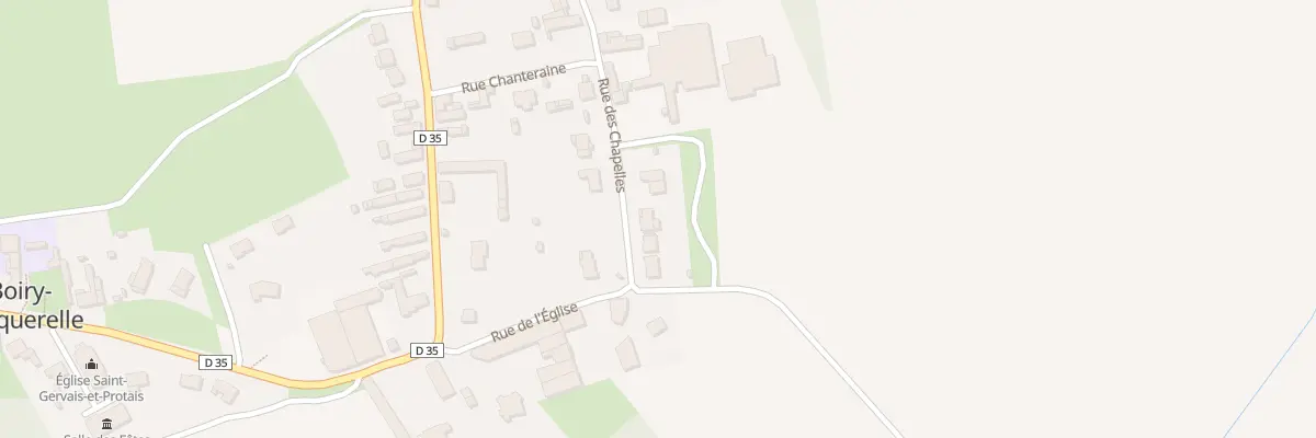 Plan du 11 Rue des Chapelles à Boiry-Becquerelle