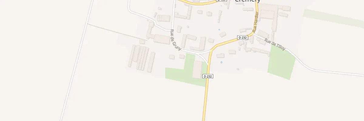 Plan du 8 Rue de Gruny à Crémery