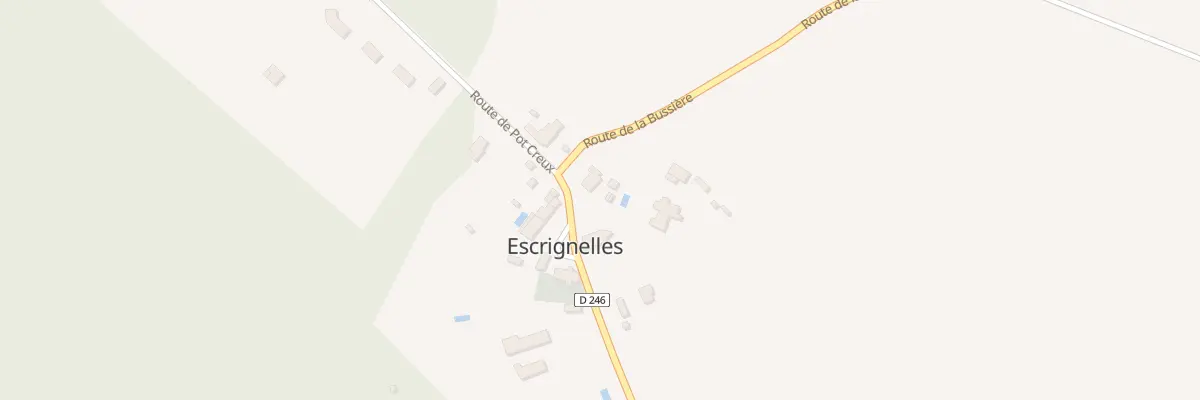 Plan du 5009 Le Bourg à Escrignelles