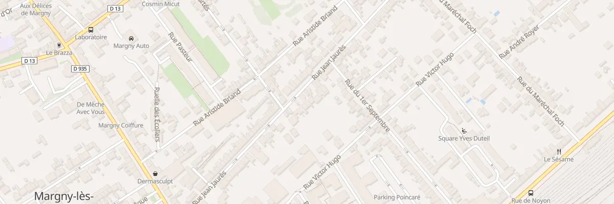 Plan du 260 Rue Jean Jaurès à Margny-lès-Compiègne