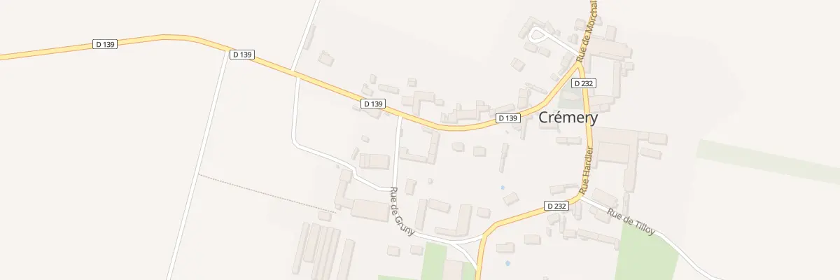 Plan du 17 Rue de l’Eglise à Crémery
