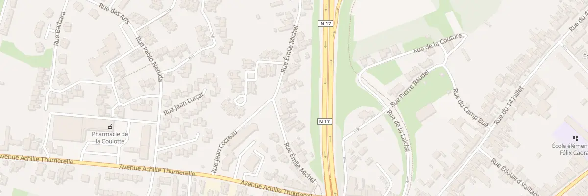 Plan du 26 Rue Emile Michel à Avion