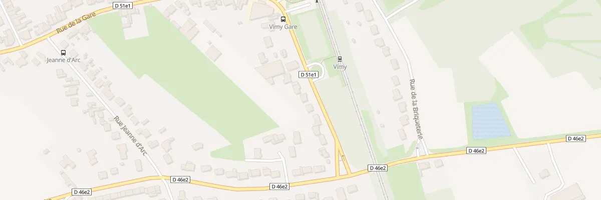 Plan du 39C Rue de la Gare à Vimy