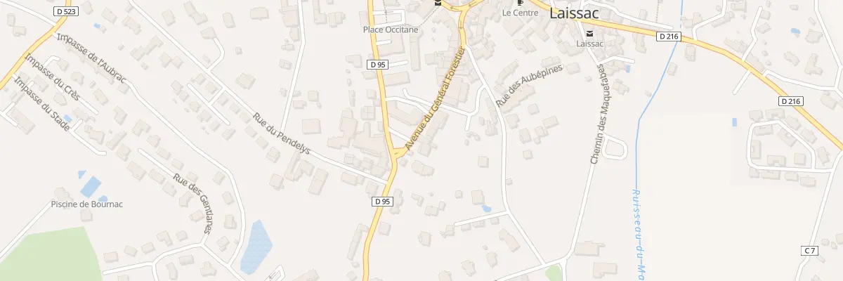 Plan du 115 Av du Général Forestier à Laissac-Sévérac l’Église