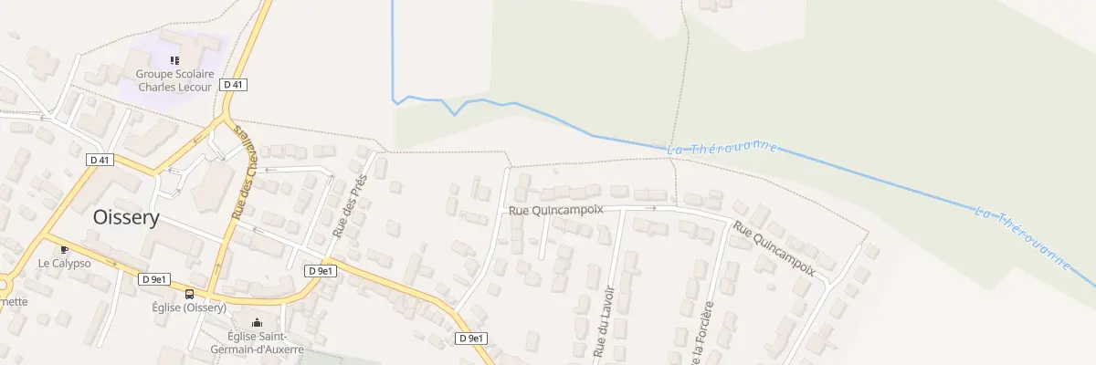 Plan du 60 Rue Quincampoix à Oissery