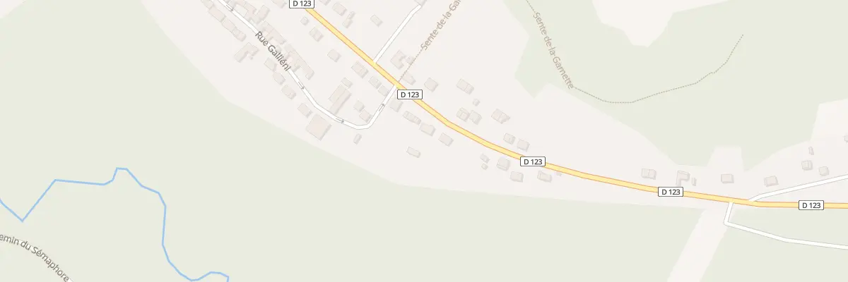 Plan du 629 Rue de Crépy à Béthisy-Saint-Martin