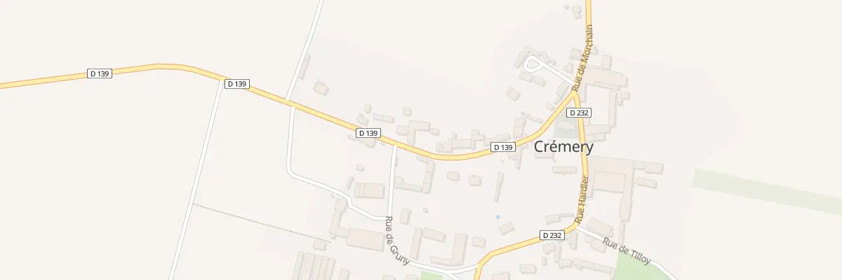 Plan du 18 Rue de l’Eglise à Crémery