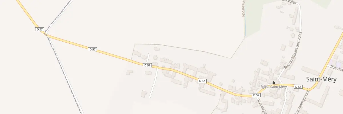 Plan du 5 Rue du Gâtinais à Saint-Méry