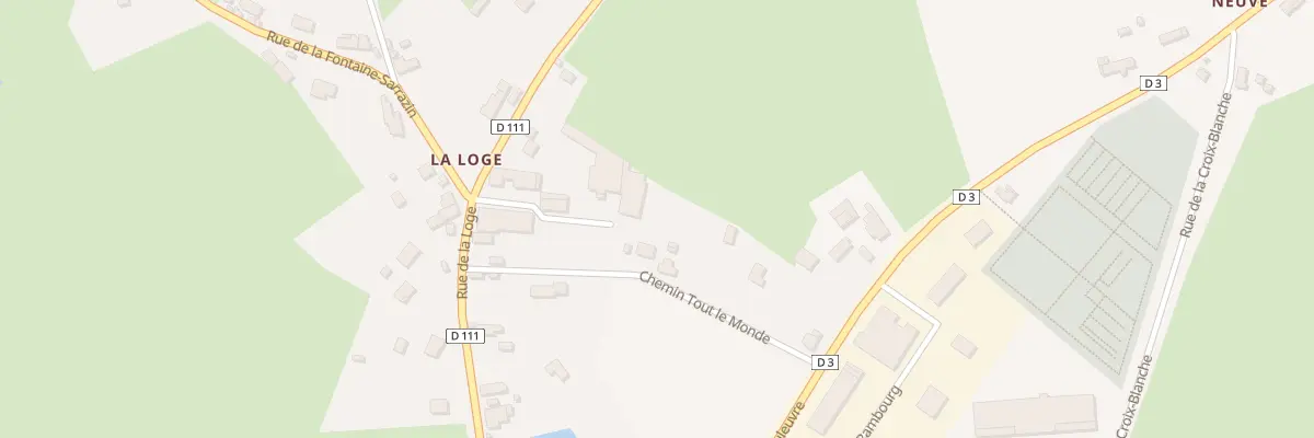 Plan du 5354A La Loge à Cérilly