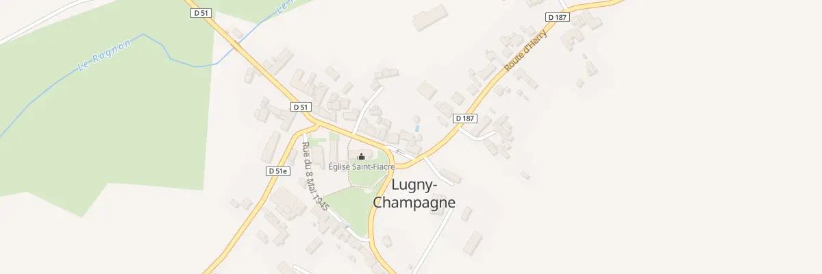 Plan du 27 Rue du 11 Novembre à Lugny-Champagne