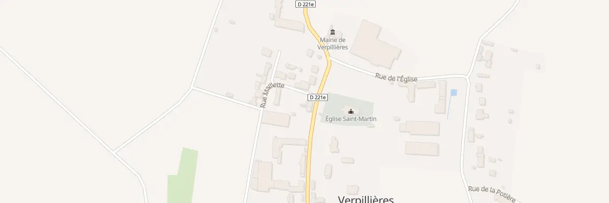 Plan du 11 Gr Grande Rue à Verpillières