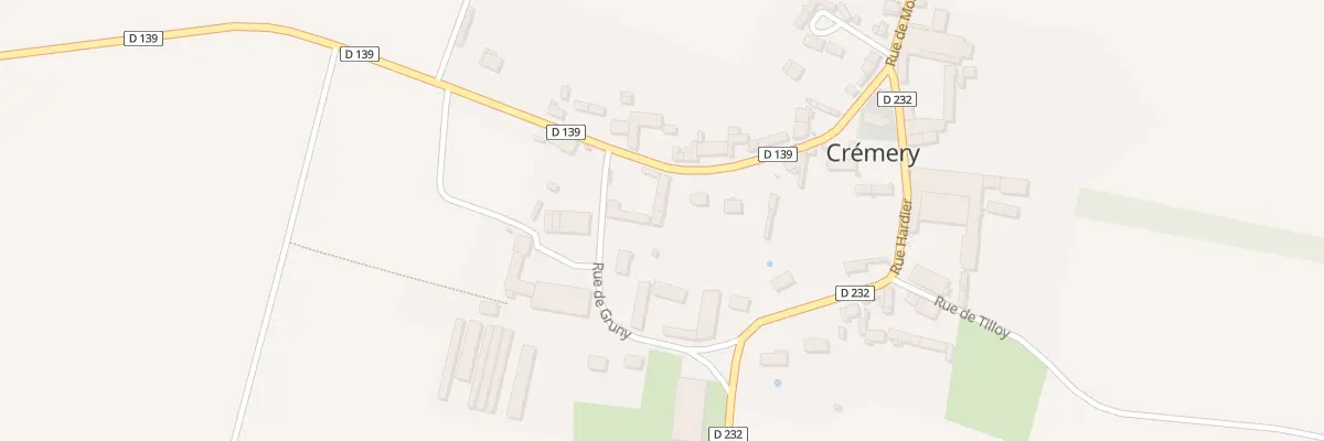 Plan du 15T Rue de l’Eglise à Crémery