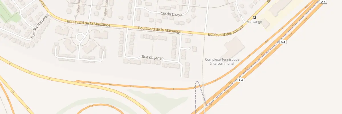 Plan du 16 Rue du Jariel à Bailly-Romainvilliers