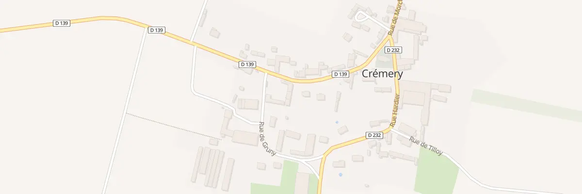 Plan du 15 Rue de l’Eglise à Crémery