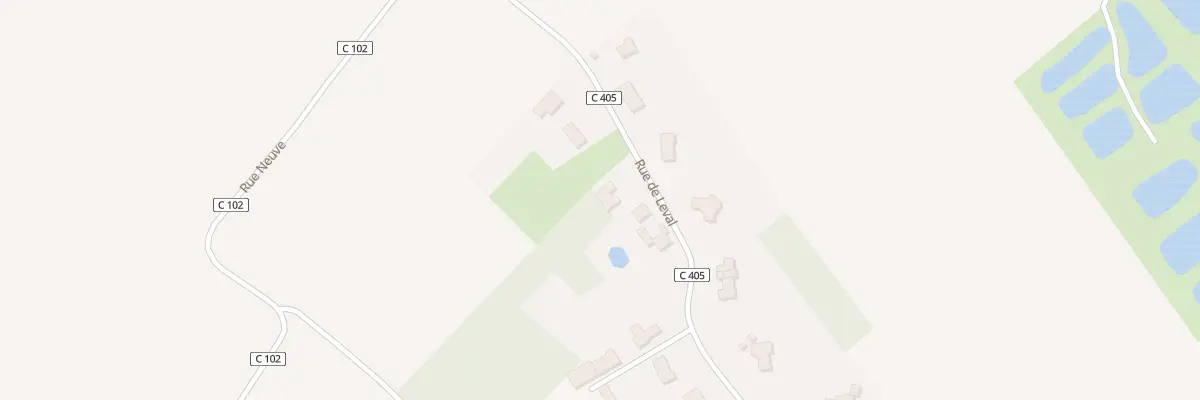 Plan du 123 Rue de Leval à Aubers